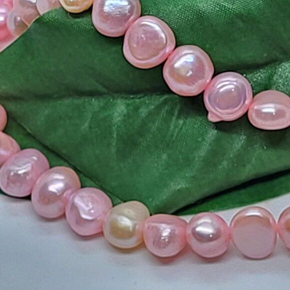 New, Austrian Crystal, Stamped Necklace, in Stainless Steel, 24 inches - Picture 5 of 11